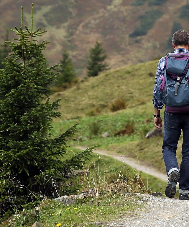 travel backpack mountains